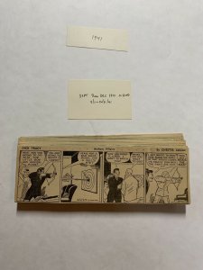 Dick Tracy Newspaper Comics Strip 1941 Daily Dailies InComplete Black And White