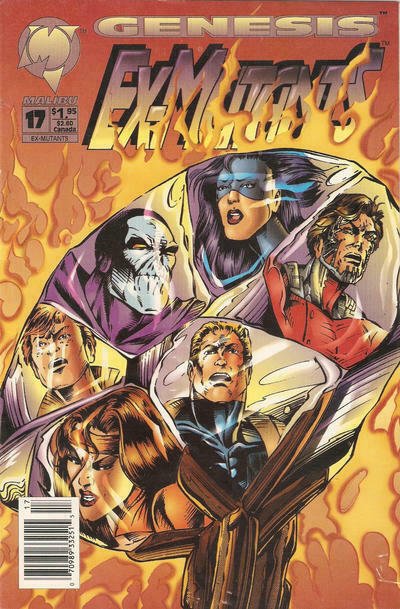 Ex-Mutants (Malibu) #17 (Newsstand) FN; Malibu | save on shipping - details insi