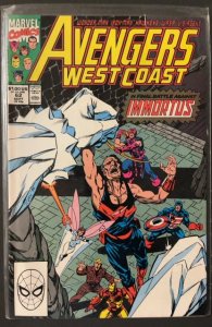 Avengers West Coast #62 (1990) West Coast Avengers / Avengers West Coast 