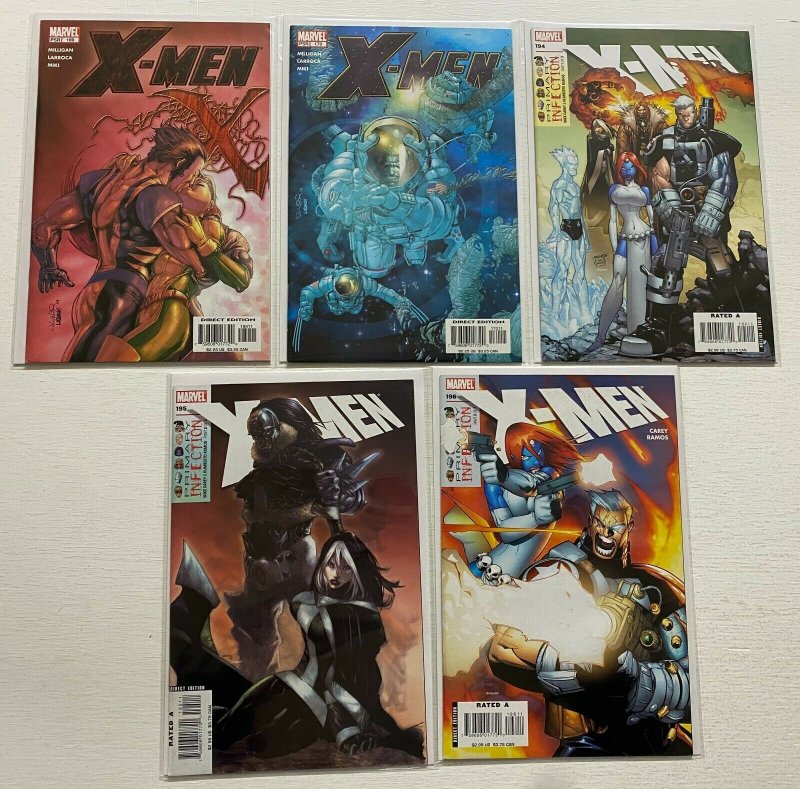 X-Men lot #138-194 + Bonuses Marvel 21 diff avg 7.0 (2003-07)
