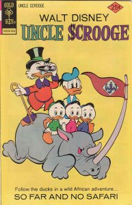 Uncle Scrooge (Walt Disney ) #127 GD ; Gold Key | low grade comic April 1976 Afr
