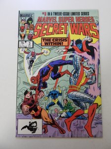 Marvel Super Heroes Secret Wars #3 (1984) VF+ condition