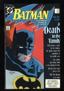 Batman #426 VF- 7.5 Death in the Family Part One!