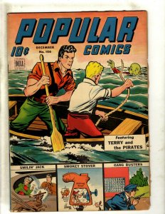 Popular Comics # 106 VG/FN Golden Age Dell Comic Book Dick Tracy Terry Annie NE4