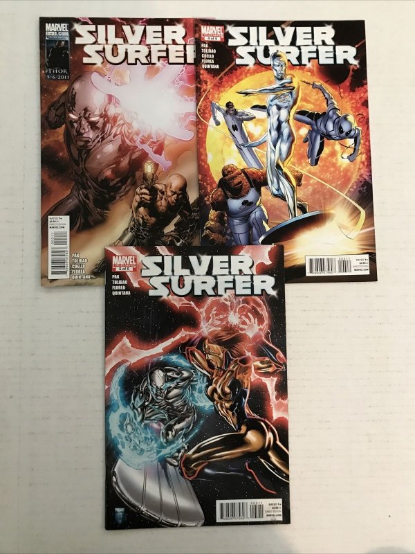 Sliver Surfer #3-5 Lot Of 3