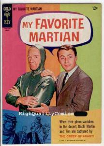 MY FAVORITE MARTIAN #5, FN to FN+, Gold Key, Photo cv, Bill Bixby, Walston