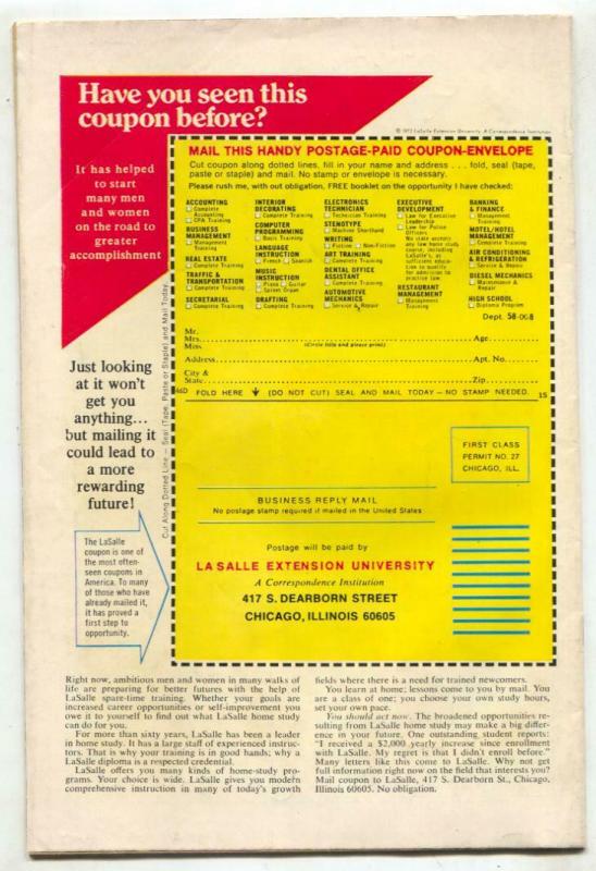 Chamber of Chills #13 1974- Marvel Horror comic book FN