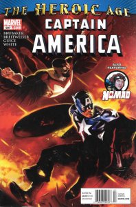 Captain America (1st Series) #607 (Newsstand) FN ; Marvel | Ed Brubaker Falcon N