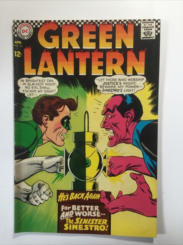 Green Lantern 52 Very Fine- Vf- 7.5 Dc Comics