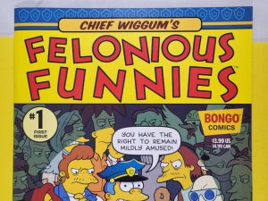 Simpsons One-Shot Wonders Chief Wiggum's Felonious Funnies #1 2018 Bongo Comics