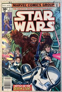 Star Wars #3 1st Print • Mid-Grade . 1977 First Han Solo Chewbacca Cover Marvel