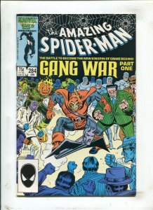 Amazing Spider-Men #284 - Gang War Part 1 - Direct Edition (9.2OB) 1986 