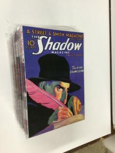 The Shadow Girasol Collectibles Pulp Reprints 1-20 (missing #12) Near Mint P16