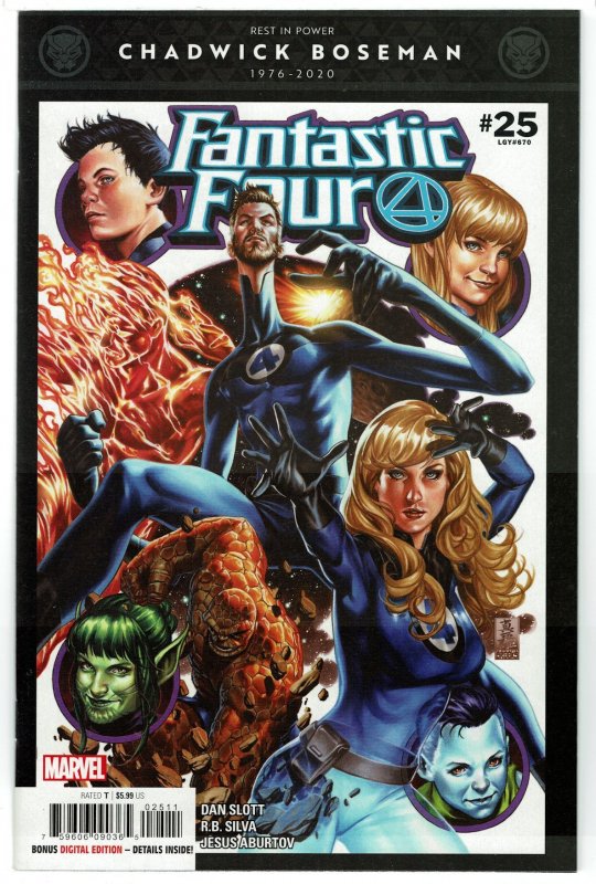 Fantastic Four #25  (Dec 2020, Marvel)  9.2 NM-