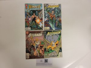 4 DC Comics #1 Tempest #4 1 2 Aquaman Annual 1995 1996 69 LP6