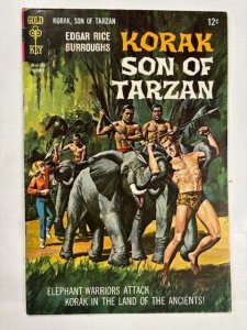 KORAK SON OF TARZAN 19 VERY GOOD OCT. 1967 Edgar Rice Burroughs ERB Gold Key