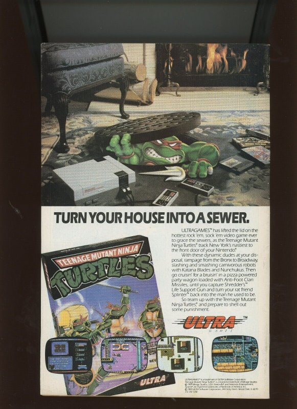 (1989) Teenage Mutant Ninja Turtles Adventures #4: COPPER AGE! (8.0/8.5)