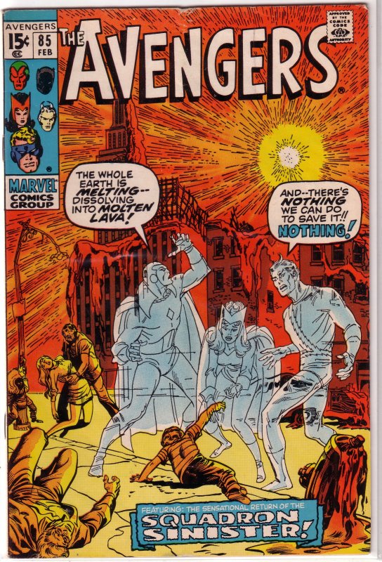 Avengers   vol. 1   # 85 GD/VG