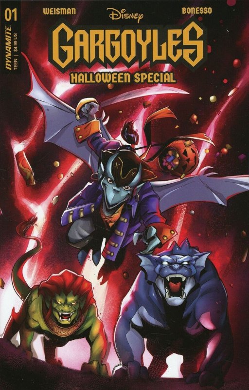 Gargoyles Halloween Special #1 One-Shot Cover A Lolli Dynamite 2023 EB57