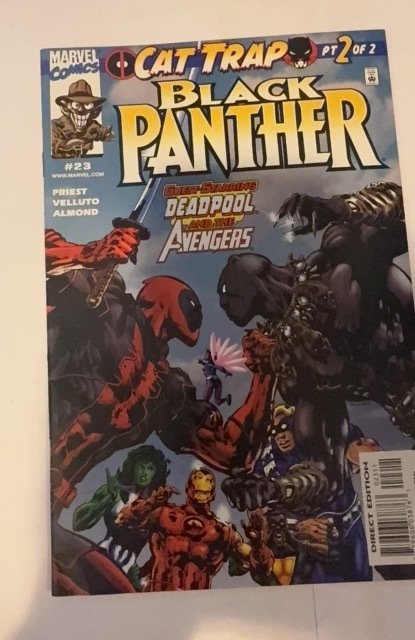 Black Panther #23 (2000)vs Deadpool with app of avengers