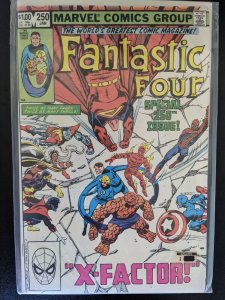 FANTASTIC FOUR # 250. X-FACTOR APP. VF+