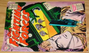 Our Fighting Forces #6 VG- september 1955  golden age dc comics war sitting tank 