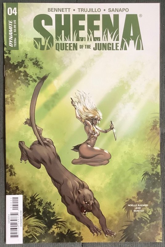 Sheena Queen of the Jungle #4 (2017, Dynamite) NM-
