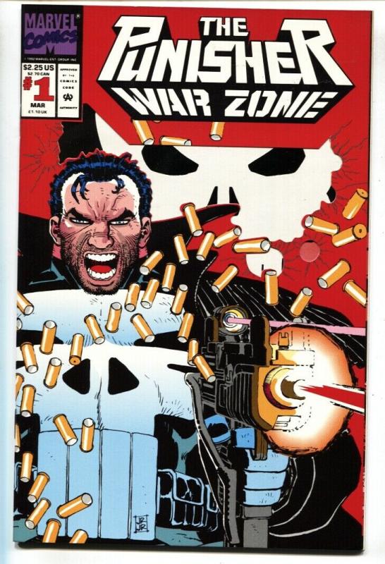 Punisher War Zone #1 First issue-Die-cut cover-NM-