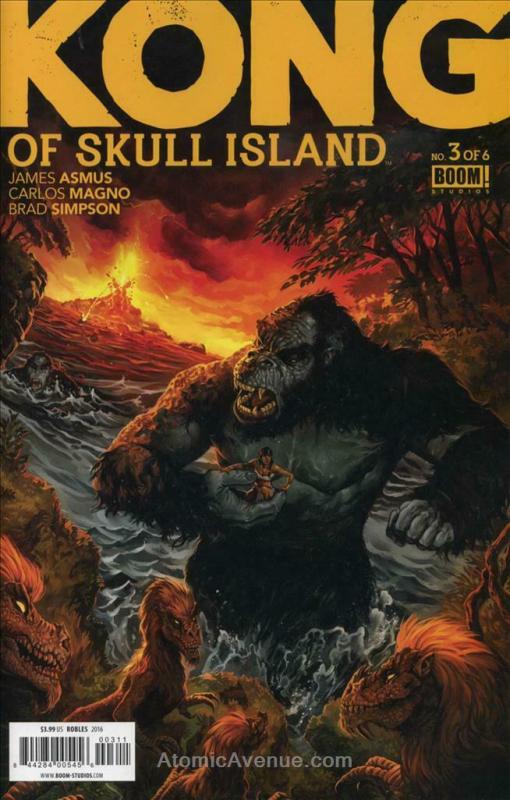 Kong of Skull Island #3 VF; Boom! | save on shipping - details inside