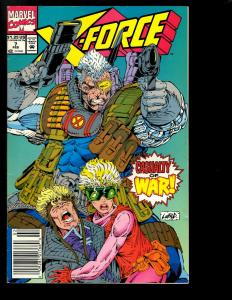 12 X-Force Marvel Comics # 1 3 4 5 6 7 12 13 14 16 17 18  EK4