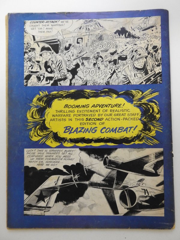 Blazing Combat #2 (1966) Solid Good Condition!