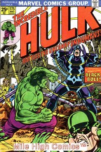 HULK  (1962 Series) (#1-6, #102-474, #600-635)(INCREDIBLE)(MV) #175 Very Fine