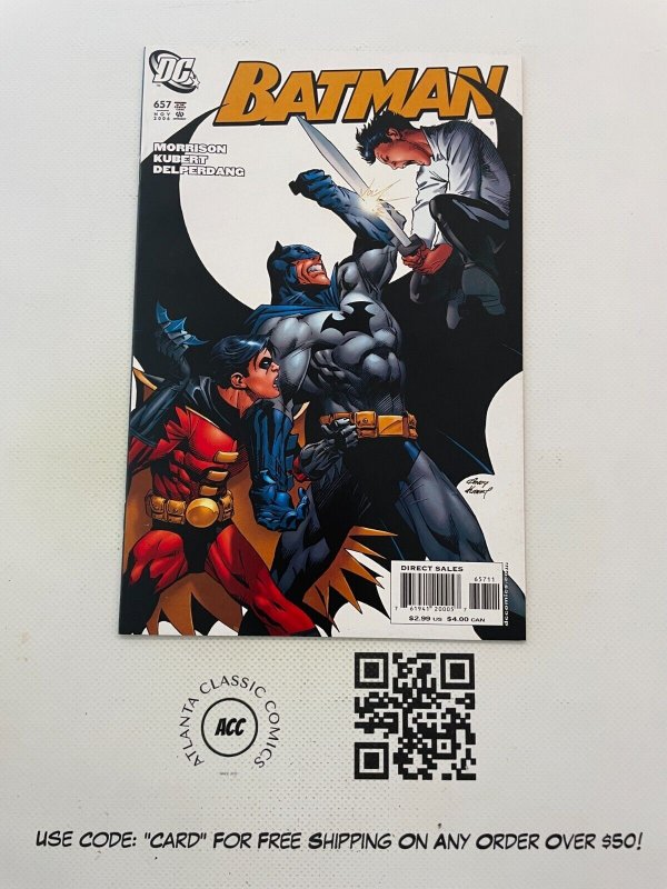 Batman # 657 NM 1st Print DC Comic Book Catwoman Joker Robin Ivy Gotham 32 J223