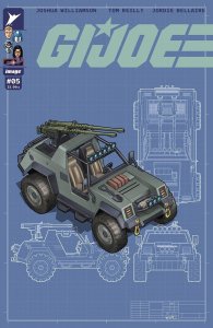G.I. Joe #5 2025 E. J. Su 1:50 Variant Image Comics EB116