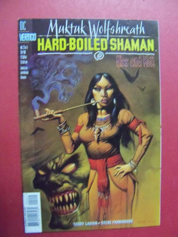 HARD-BOILED SHAMAN, KISS AND HELL, #2 OF 3  (9.0  VF/NM)  DC VERTIGO