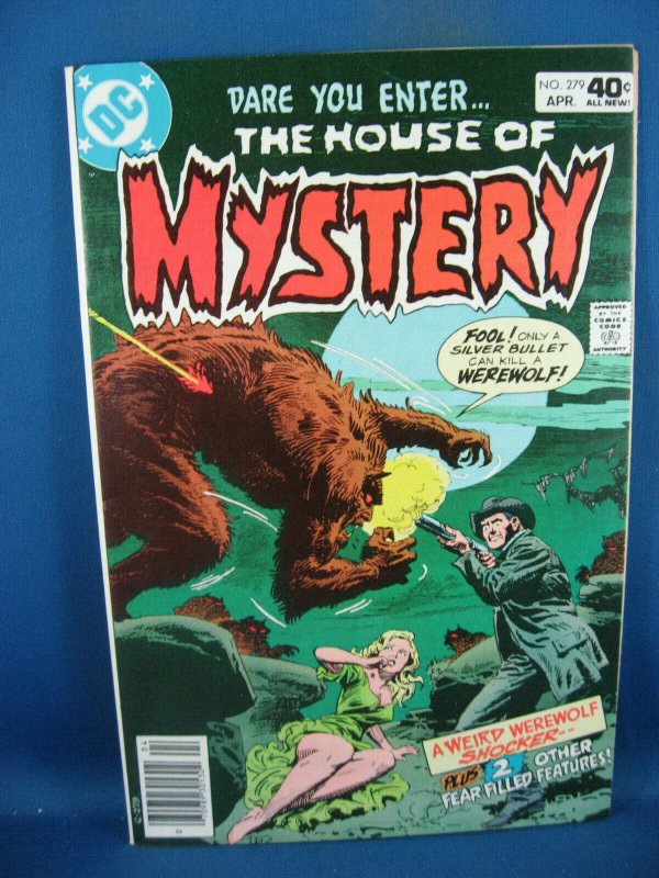 HOUSE OF MYSTERY 279 VF+ 1980