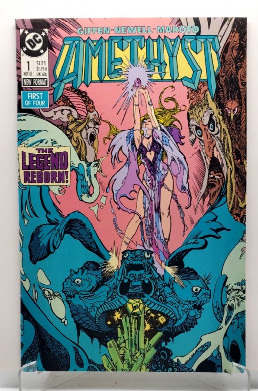AMETHYST #1 The Legend Reborn (1987) Comic Book DC Comics WP HTF NM/MT