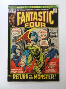Fantastic Four #124 (1972) VG+ condition moisture damage