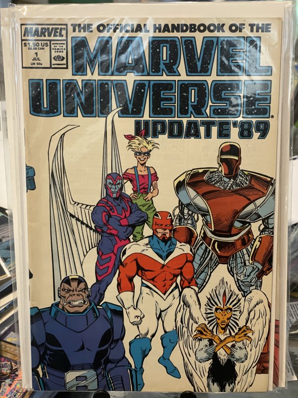 The Official Handbook of the Marvel Universe #1 (1989)