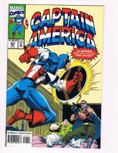 Captain America # 421 Marvel Comic Books Hi-Res Scan Modern Age Awesome Issue S5
