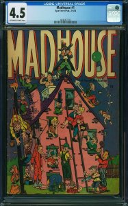 Madhouse #1 (1954) CGC 4.5