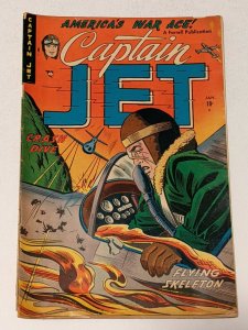 Captain Jet #5 (Jan 1953, Farrell) VG 4.0 