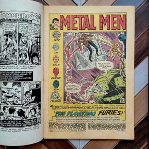 METAL MEN #11 VG (DC 1965) Nice Silver Age THE FLOATING FURIES ft DOC MAGNUS!