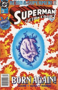 Action Comics #687 Newsstand Edition (1993)