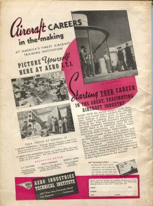 Air Trails 2/1939-C. Heimer cover-Steven Marshall-pulp thrills-VG