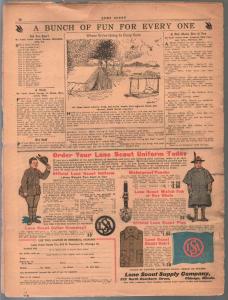 Lone Scout Vol. 7 #23 3/30/1918-A Real Boy's Magazine-3¢ cover price-VG