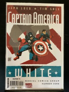 Captain America: White #0 Variant Cover (2008)