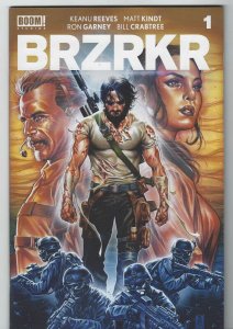 BRZRKR #1 BOOM STUDIOS 2021  MARK BROOKS  VARIANT KEANU REEVES KEY