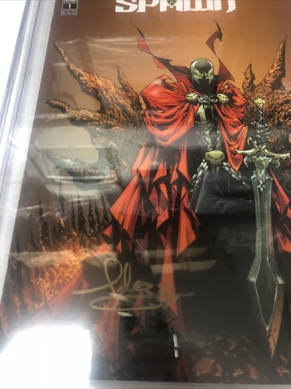 King Spawn (2021) #1 (CGC 9.8 SS) Signed Javier Fernandez •Story Todd Mcfarlane