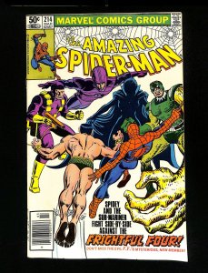 Amazing Spider-Man #214 Newsstand Variant